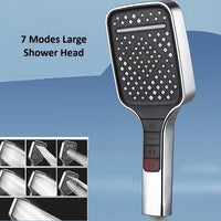 7 Modes Large Shower Head